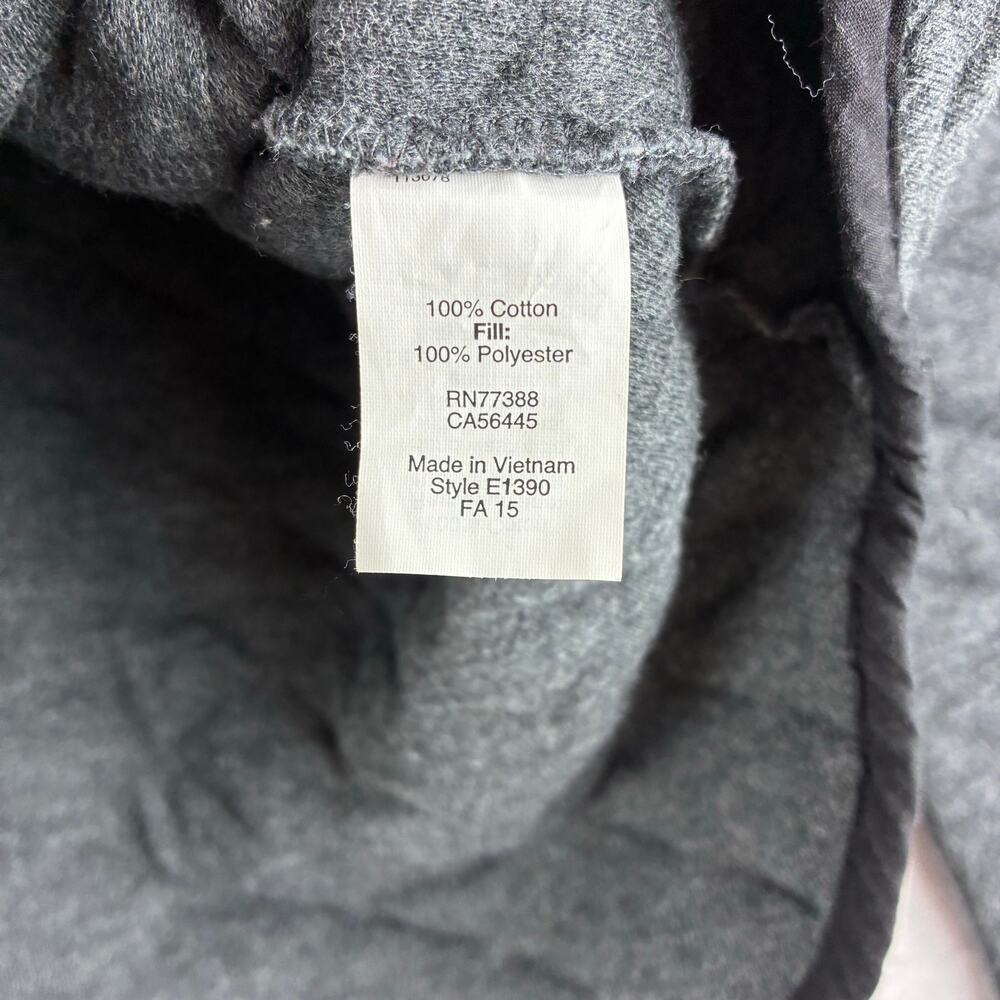 J Crew Quilted Crop Sweater Women's Oversized XS Soft 100% Cotton Poly Filled - Picture 5 of 8